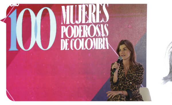 Carolina Cruz en acción