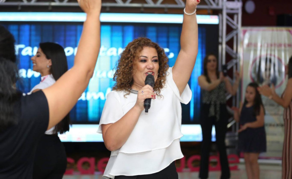 Leticia Centurión en acción