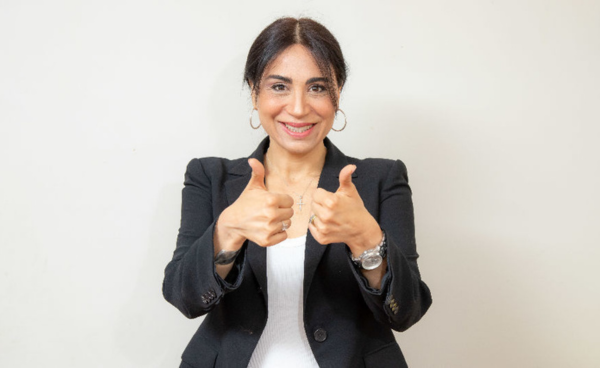 Paula Osorio en acción