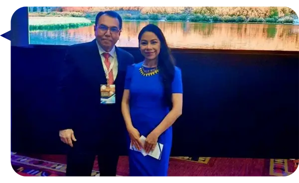Delia Bernal en acción