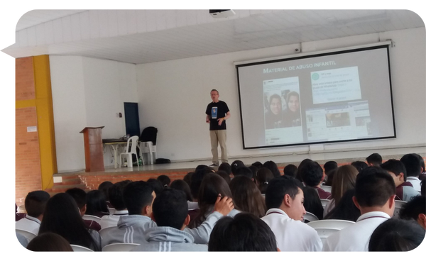 Luis Miguel Angel Cepeda en acción