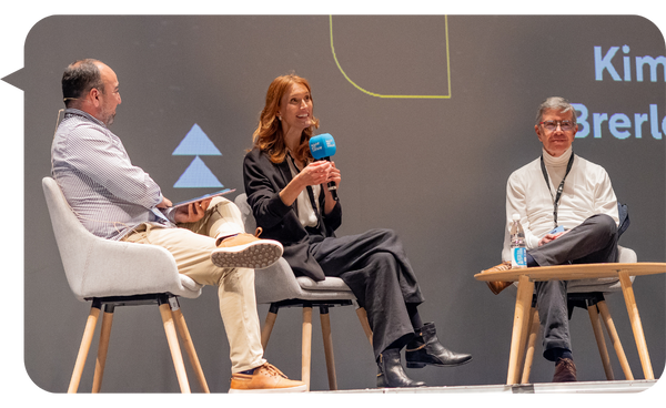 Kim Brierley en acción