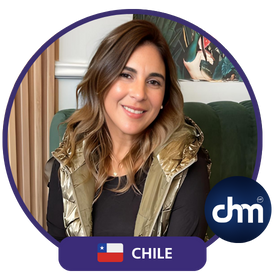 Vivianne Verschae, conferencista chilena en liderazgo consciente y transformación emocional, en imagen institucional para Charlas Motivacionales LAT.