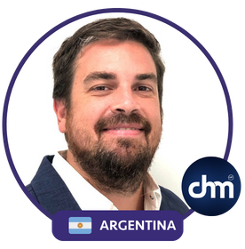 Lucas Palazzo, conferencista argentino experto en estrategia empresarial, ventas y transformación organizacional.